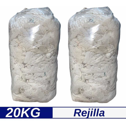 Trapos Limpieza Industrial - 20 Kg Trapo Rejilla 100%algodón