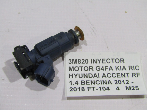 Inyector Motor G4fa Kia Rio Hyundai Accent Rf 1.4 Bencina