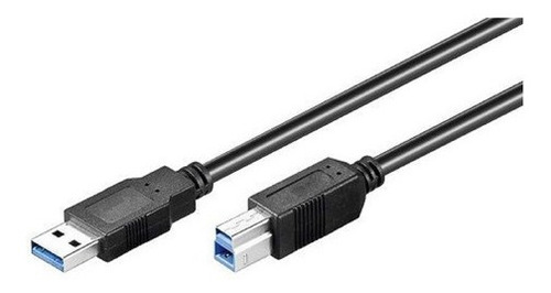 Cable Impresora Gtc Usb A / B 3.0 De 2.10 Mtrs Negro Scaner