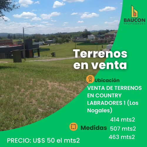 Venta Terreno En Country Los Labradores 1