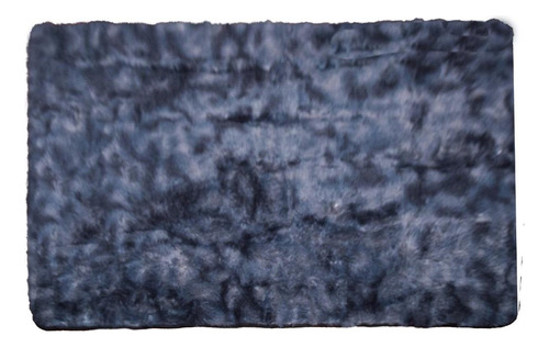 Tapete Prizi Tie Dyed - Cinza Escuro - 240x200cm Desenho do tecido Liso