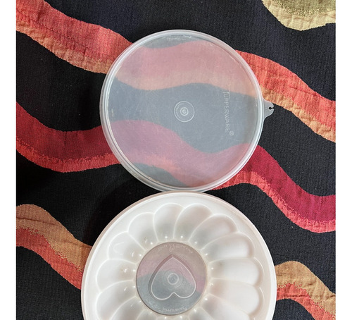 Molde Plastico Tupperware Flan/gelatina 20cmx8cm