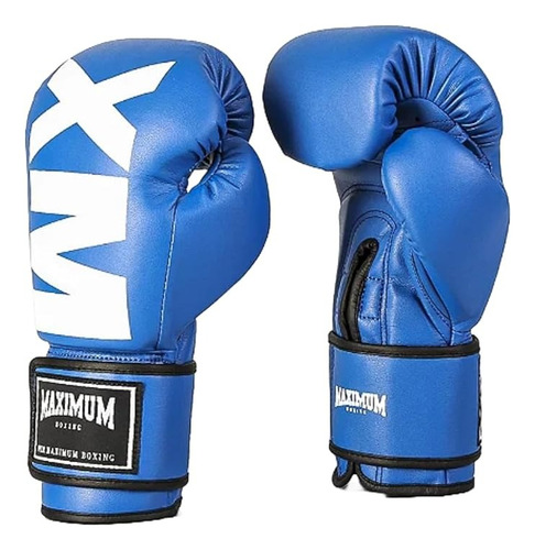 Luva De Boxe E Muay Thai Mxm Blue - Maximum Original