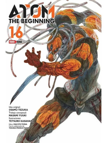 Atom The Beginning N.16: Atom The Beginning, De Masami Yuuki. Serie Atom The Beginning, Vol. 16. Editorial Panini, Tapa Blanda En Español, 2022