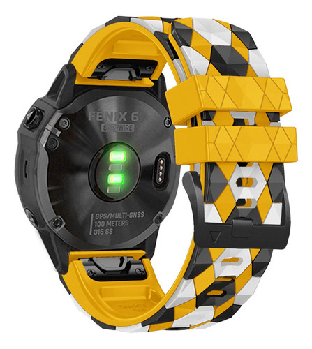 Correas De Silicona Para Garmin Fenix 6 6x Pro 5x 5 Epix Eas