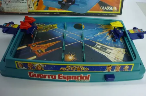 Glasslite Jogo Buck Rogers Guerra Espacial, Playtoy Brinquedos