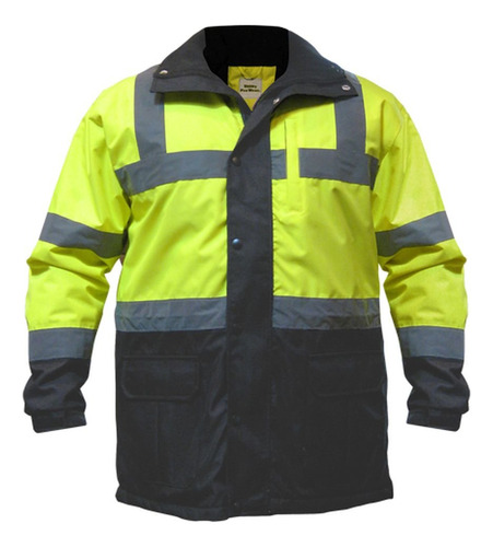 Chaqueta Seguridad Para Contratista Color Lima Talla Xl