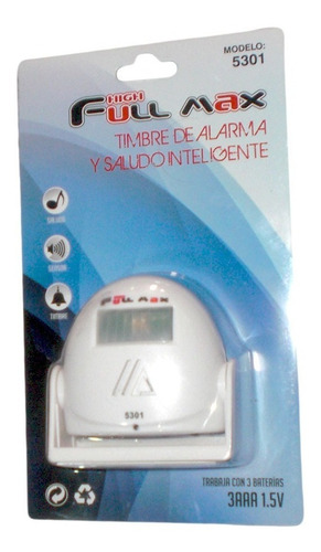 Sensor Avisador De Ingreso De Personas Alarma Infrarrojo