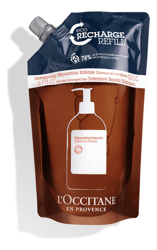 Refil Shampoo Reparador Aromacologia 500ml L'occitane