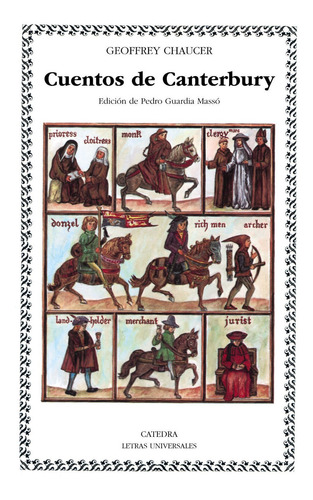 Libro: Cuentos De Canterbury / Geoffrey Chaucer (catedra)