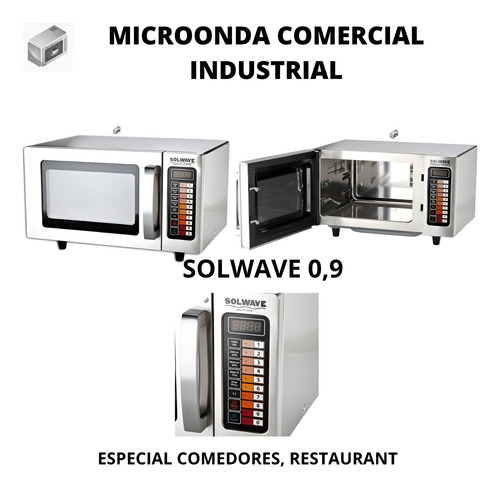 Horno Microondas Industrial Comercial Solwave