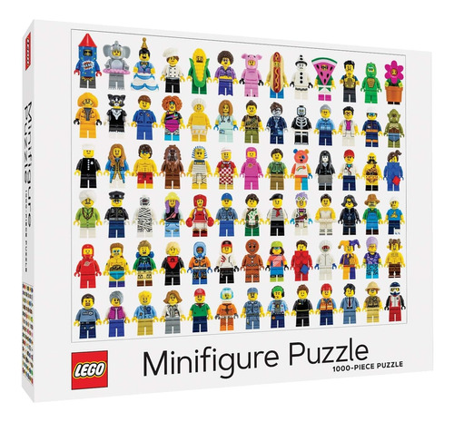 Minifigura Puzzle 1000 Piezas Rompecabezas Lego