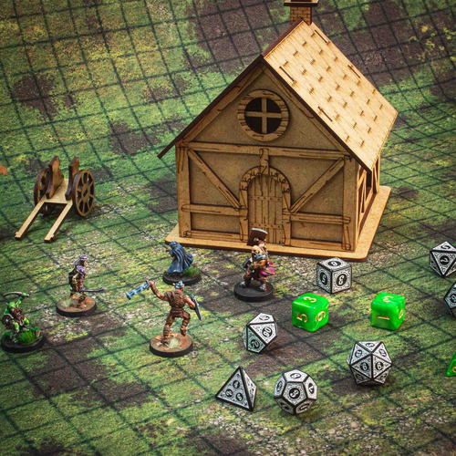 Casa Do Mestre - Cenário Mdf - Rpg