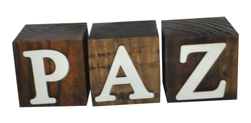 Imagem 1 de 2 de Cubos Pinus Paz Pinus Luxo