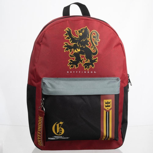 Imagen 5 de 5 de Harry Potter Mochila Gryffindor Hogwarts Bioworld Original