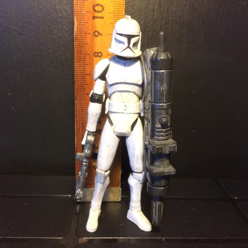 Star Wars Clone Trooper Rocket Firin Launcher Hasbro 2008