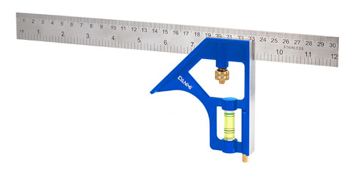 Escuadra Ajustable C/ Nivel Buscador De Ángulos 12 Pulgadas