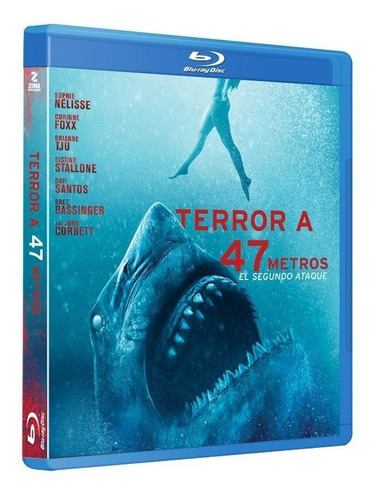 Terror A 47 Metros El Segundo Ataque Pelicula Blu-ray
