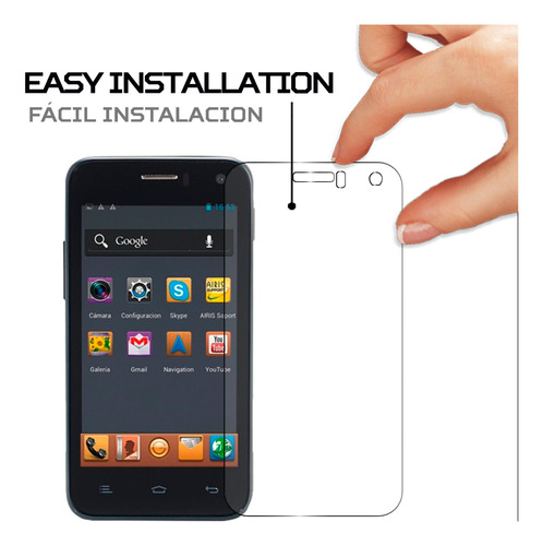 Protector Mica Pantalla Para Airis Tm475