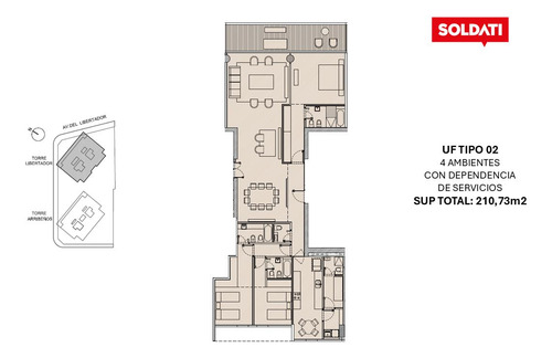 Venta - Departamento 4 Ambientes - Nuñez