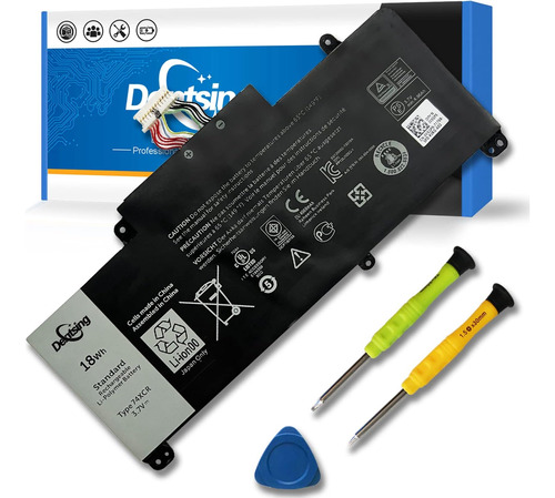 74xcr Batería De Portátil Compatible Dell Venue 8 Pro...