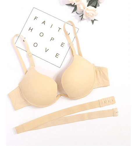 Brasieres Bra Push Up Escote Profundo Convertible