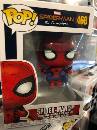 Spider-man: Far From Home Spider-man Hero Suit Pop! 468