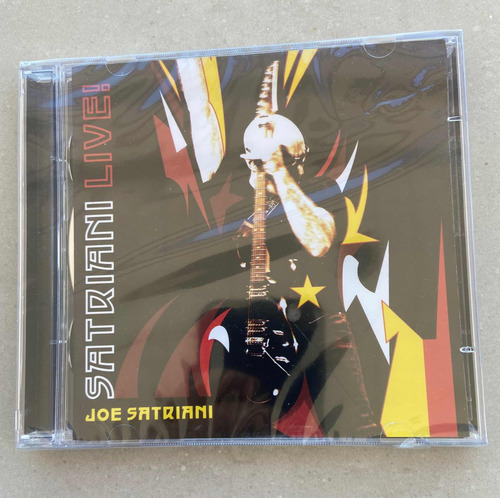 Cd Joe Satriani Satriani Live Lacre Fábrica, Original