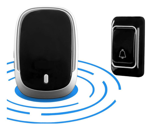 Campainha Wireless Sem Fio Com Longo Alcance Residencial