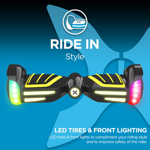 Hoverboard Eléctrico Hover-1 Ranger + Negro 9 Mph 14.5 Km