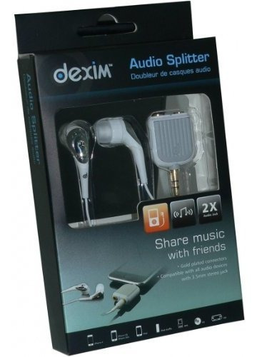 Dexim Two Way Divisor De Audio Para iPhone, iPod, iPad, Mp3/