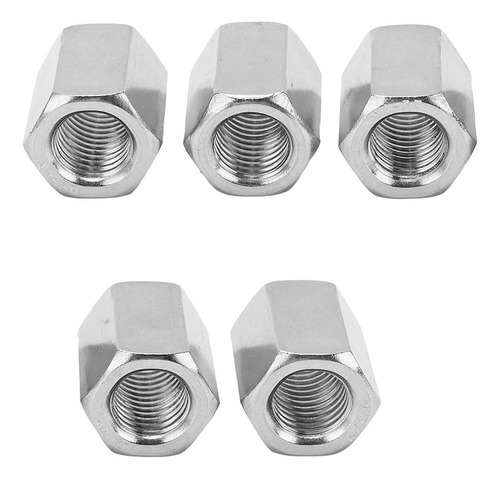 Kit De Tuercas De Acoplamiento Hexagonales, 5 Unidades, Plat