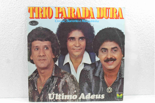 Lp Vinil - Trio Parada Dura - Ultimo Adeus