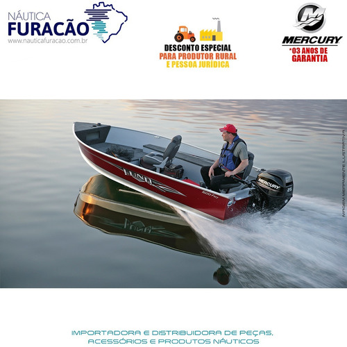 Motor De Popa Mercury 4 Tempos 25hp M Efi