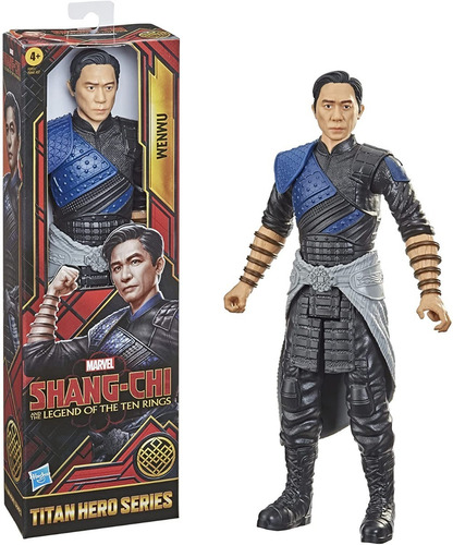 Imagem 1 de 1 de Boneco Marvel Shang Chi Legend Of The Ten Rings Wenwu 30 Cm