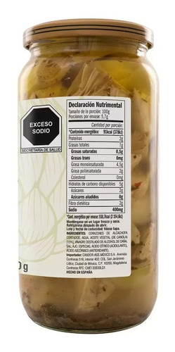 Corazones De Alcachofa Kirkland 2 De 935g