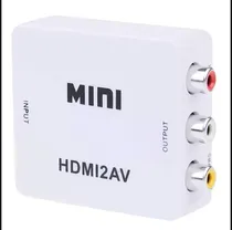 Comprar Adaptador mini convertidor HDMI para vídeo Av 3rca