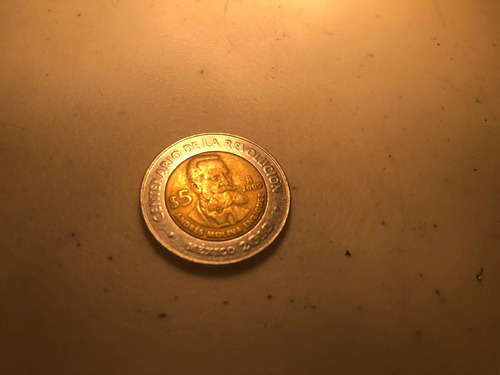 Moneda 5 Pesos Molina
