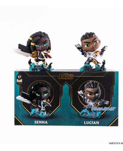 Figuras Senna Y Lucian League Of Legends #017 Series 3