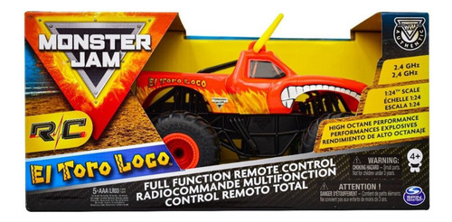 Monster Jam El Toro Loco Radio Control 1:24 Spin Master