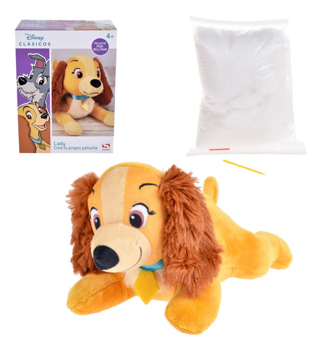 Crea Tu Propio Peluche Disney - Dama Color Multicolor