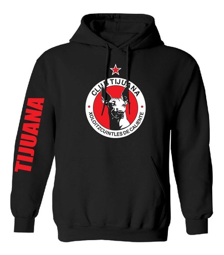 Sudadera Mod Liga Mx Xolos De Tijuana Colores