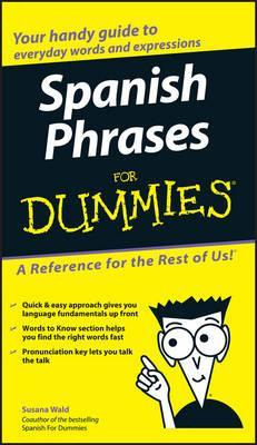 Libro Spanish Phrases For Dummies - Susana Wald