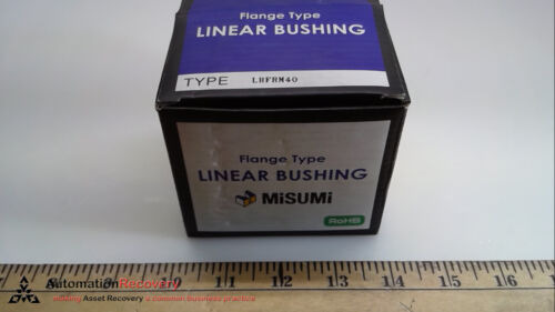Misumi Lhfrm40 Flanged Linear Bushing, New #276148 Ccf