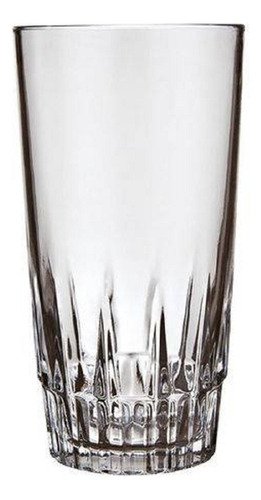 Vaso Vegas Trago Largo 330ml Vidrio X24 Unidades Nadir Color Transparente