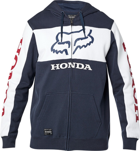 Imagen 1 de 7 de Buzo Fox Honda Zip Fleece #25955 - Tienda Oficial