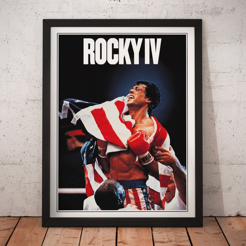 Cuadro Peliculas - Rocky Balboa Iv 4 - Poster Movie Stallone