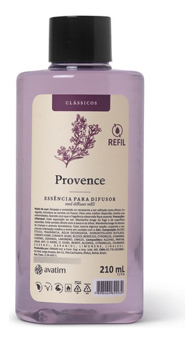 Essência Para Difusor Provence 210 Ml