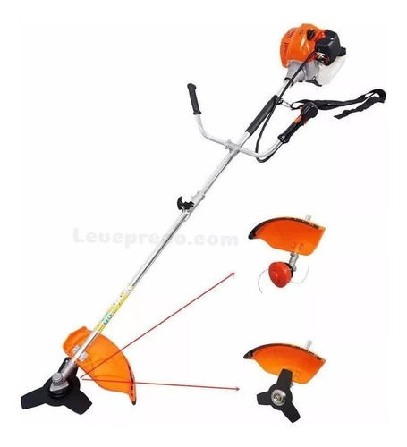 Roçadeira 2x1 Profissional Gasolina Lateral Alta Potencia