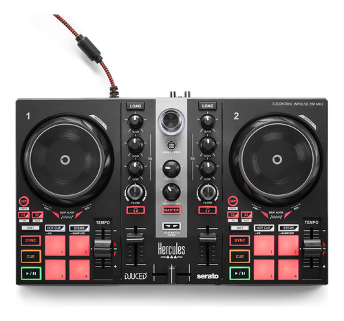 Controlador Dj Hercules, Negro